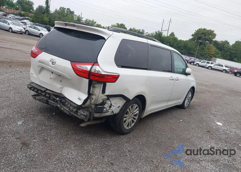 2016 Toyota Sienna Xle Premium 8 Passenger из США, поврежденный, VIN 5TDYK3DC1GS725083